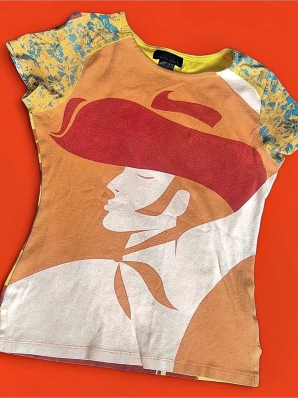 Custo Barcelona Abstract Graphic Short Sleeve Tee